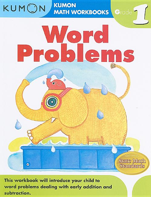 Book cover for Kumon Grade 1 Word Problems