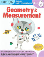 Book cover for Kumon Grade 6 Geometry and Measurement