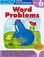 Book cover for Kumon Grade 6 Word Problems