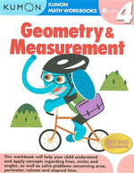 Book cover for Kumon Grade 4 Geometry and Measurement