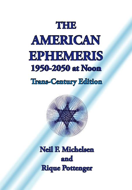 Book cover for American Ephemeris 1950-2050 at Noon