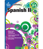 Book cover for Spanish II, Grades 6 - 8 (Skill Builders), Grades 6 - 8
