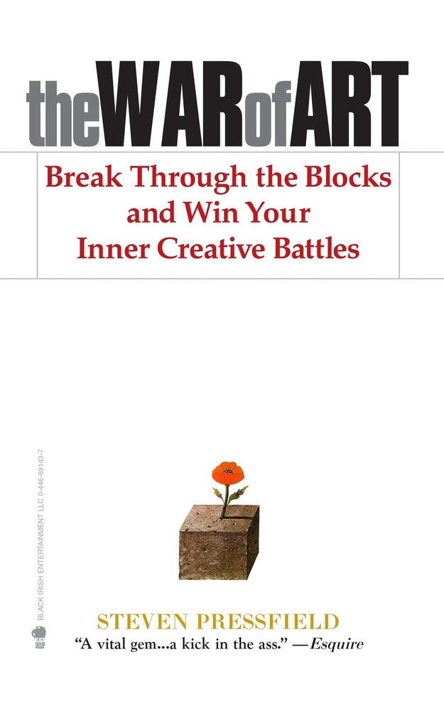 Book cover for The War of Art: Break Through the Blocks and Win Your Inner Creative Battles