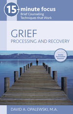 Book cover for 15-Minute Focus: Grief: Processing and Recovery: Brief Counseling Techniques That Work