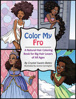 Book cover for Color My Fro: A Natural Hair Coloring Book for Big Hair Lovers of All Ages