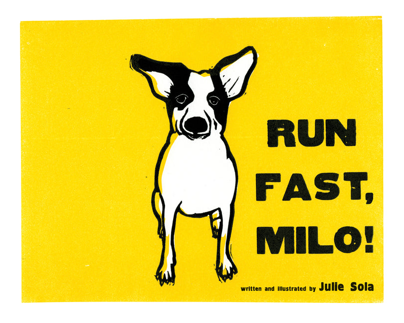 Book cover for Run Fast Milo!