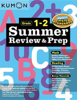 Book cover for Kumon Summer Review and Prep 1-2