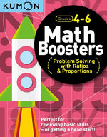 Book cover for Kumon Math Boosters: Prob Solving W/Ratio & Proportions