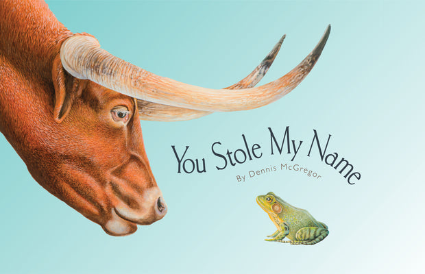 Book cover for You Stole My Name: The Curious Case of Animals with Shared Names (Picture Book)