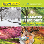 Book cover for Las Cuatro Estaciones/The Four Seasons (Bilingual Edition: English & Spanish)