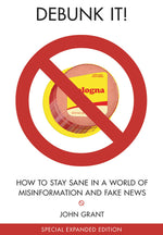 Book cover for Debunk It! Fake News Edition: How to Stay Sane in a World of Misinformation