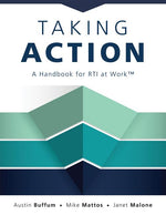 Book cover for Taking Action: A Handbook for Rti at Work(tm) (How to Implement Response to Intervention in Your School)