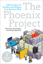 Book cover for The Phoenix Project: A Novel about It, Devops, and Helping Your Business Win