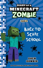Book cover for Diary of a Minecraft Zombie Book 8: Back To Scare School