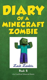 Book cover for Diary of a Minecraft Zombie Book 8: Back to Scare School