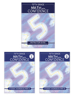Book cover for Fifth Grade Math with Confidence Complete Bundle