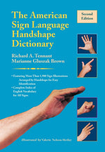 Book cover for The American Sign Language Handshape Dictionary