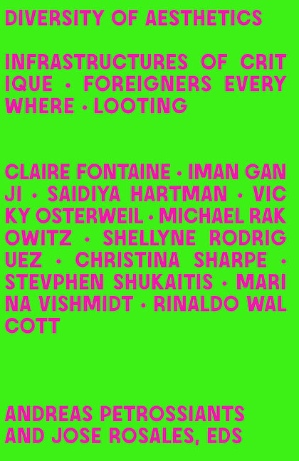 Book cover for Diversity of Aesthetics