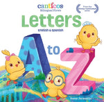 Book cover for Canticos Letters A to Z: Bilingual Firsts