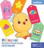 Book cover for Canticos Bilingual Stroller Flash Cards: First Words