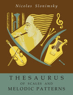 Book cover for Thesaurus of Scales and Melodic Patterns