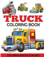 Book cover for Truck Coloring Book