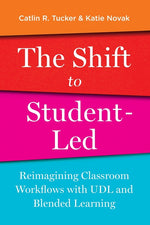 Book cover for The Shift to Student-Led: Reimagining Classroom Workflows with UDL and Blended Learning