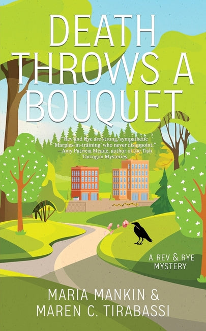 Book cover for Death Throws a Bouquet: A Rev and Rye Mystery