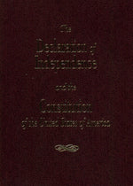 Book cover for The Declaration of Independence and the Consitution of the United States