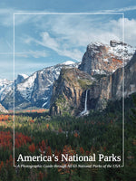 Book cover for America's National Parks: A Photographic Guide Through All 63 National Parks of the USA