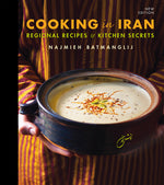 Book cover for Cooking in Iran: Regional Recipes and Kitchen Secrets
