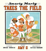 Book cover for Smarty Marty Takes the Field