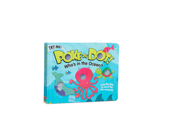 Book cover for Poke-A-Dot: Who's in the Ocean