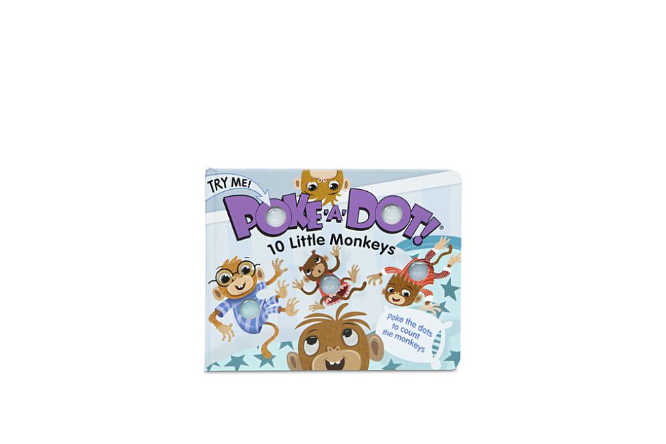 Book cover for Poke-A-Dot: 10 Little Monkeys