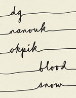 Book cover for Blood Snow