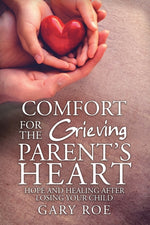 Book cover for Comfort for the Grieving Parent's Heart: Hope and Healing After Losing Your Child