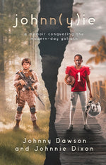 Book cover for johnn(y)ie: A Memoir of Conquering the Modern-Day Goliath