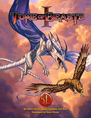 Book cover for Tome of Beasts 1 2023 Edition