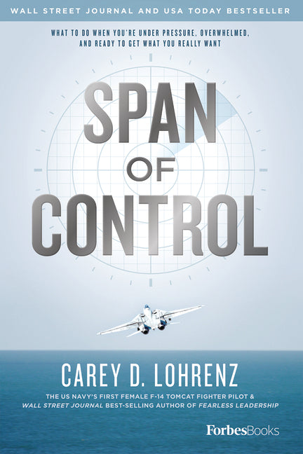 Book cover for Span of Control: What to Do When You're Under Pressure, Overwhelmed, and Ready to Get What You Really Want