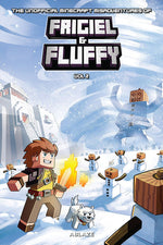 Book cover for The Minecraft-Inspired Misadventures of Frigiel and Fluffy Vol 2