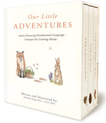 Book cover for Our Little Adventures: Stories Featuring Foundational Language Concepts for Growing Minds