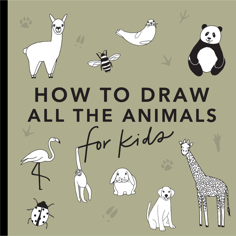 Book cover for All the Animals: How to Draw Books for Kids with Dogs, Cats, Lions, Dolphins, an D More
