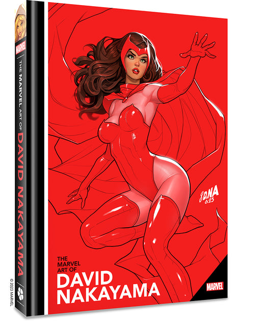 Book cover for Marvel Art of David Nakayama