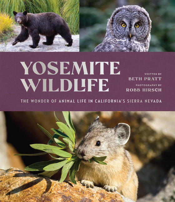 Book cover for Yosemite Wildlife: The Wonder of Animal Life in California's Sierra Nevada