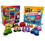 Book cover for Little Spot of Feelings 9 Plush Toys with Activity Book Box Set