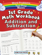 Book cover for 1st Grade Math Workbook Addition and Subtraction: Grade 1 Workbooks, Math Books for 1st Graders, Ages 4-8