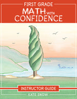 Book cover for First Grade Math with Confidence Instructor Guide