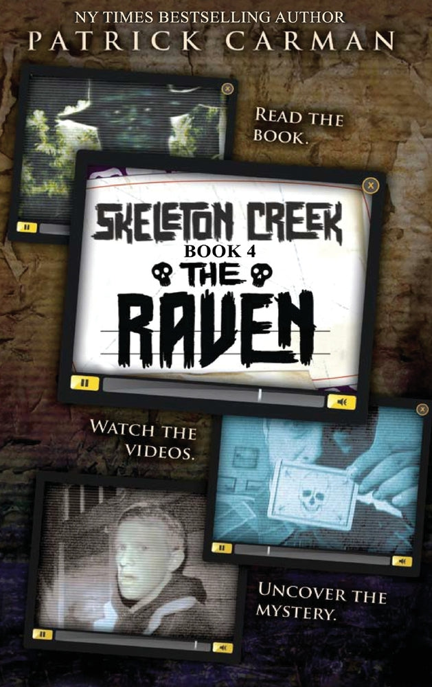Book cover for Raven: Skeleton Creek #4