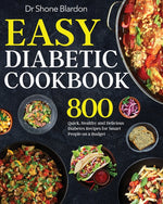 Book cover for Easy Diabetic Cookbook