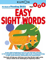 Book cover for My Book of Reading Skills: Easy Sight Words